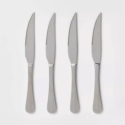Threshold 3-Pack Stainless Steel Sussex Steak Knives