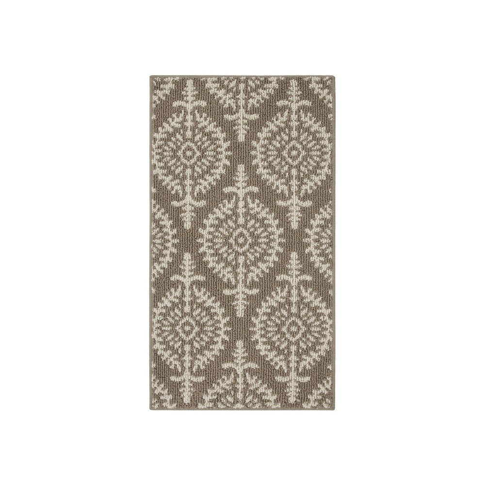 1\'8\"X2\'10\" Paisley Tufted Accent Rugs Gray - Threshold™