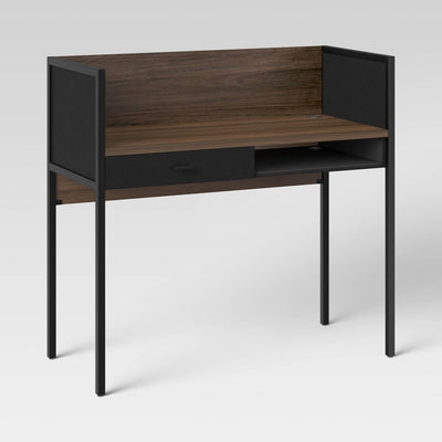 Deepwell Walled Desk with Drawer - Project 62