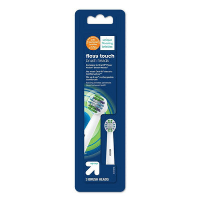 Floss Touch Oscillating Brush Heads - up &amp; up™