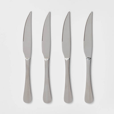 Threshold 3-Pack Stainless Steel Sussex Steak Knives