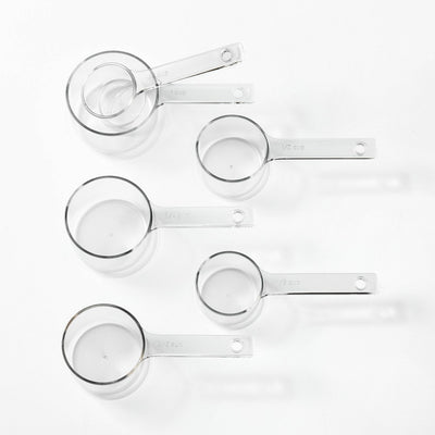 6pc Tritan Plastic Measuring Cups Clear - Figmint™