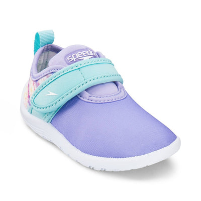 Speedo Toddler Printed Shore Explorer Water Shoes - Lilac Tie-Dye Burst 11-12