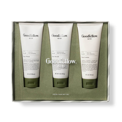 Skin Care Set - Face Wash, Face Scrub &amp; Face Lotion - 11.8 fl oz/3ct - Goodfellow &amp; Co™