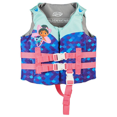 SwimWays Gabby s Dollhouse PFD Life Jacket with Adjustable Buckle