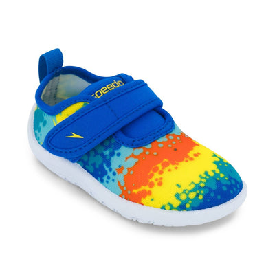 Speedo Toddler Boys' Printed Shore Explorer Water Shoes - Blue Seafoam 11-12