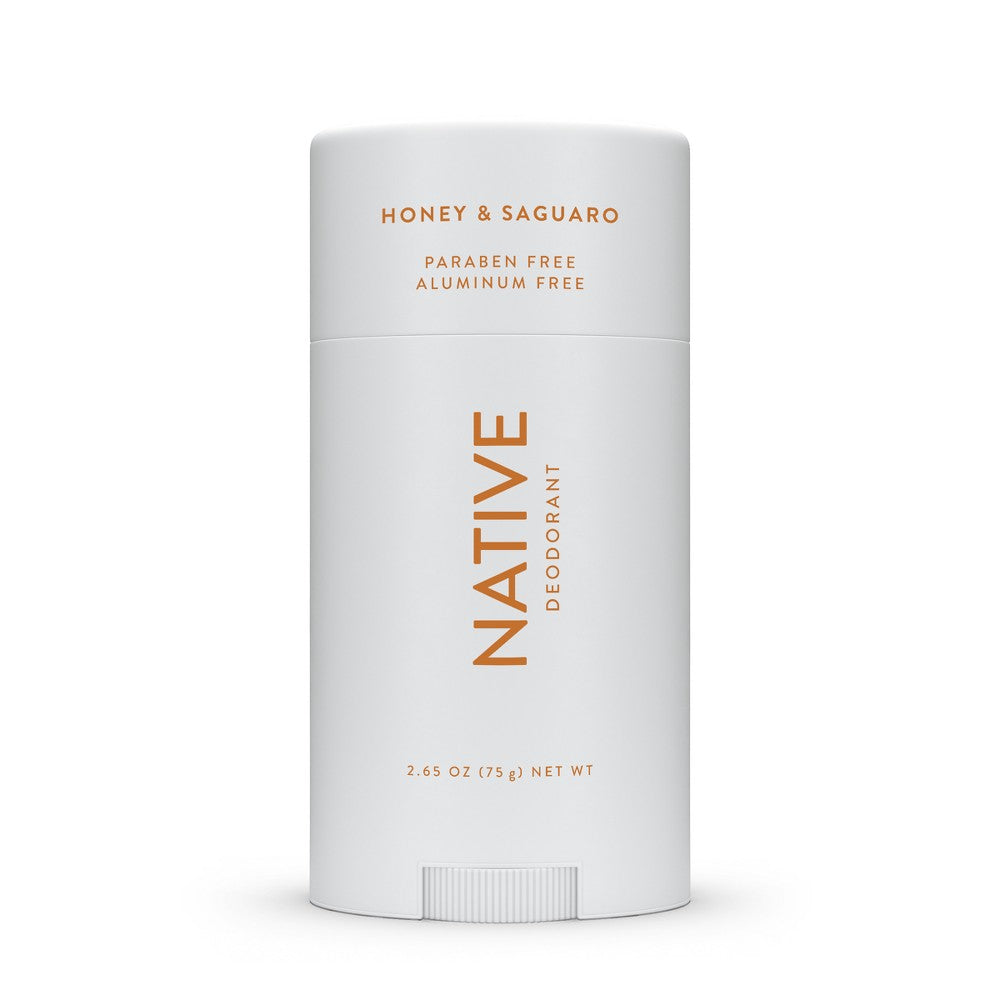 Native Deodorant - Honey &amp; Saguaro - Aluminum Free - 2.65 oz