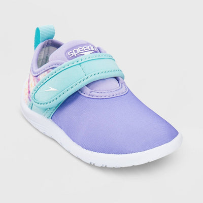 Speedo Toddler Printed Shore Explorer Water Shoes - Lilac Tie-Dye Burst 5-6