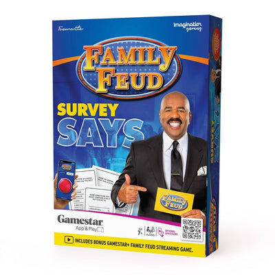 Imagination Gaming, Inc. Family Feud Survey Says Gamestar Bonus Board Game
