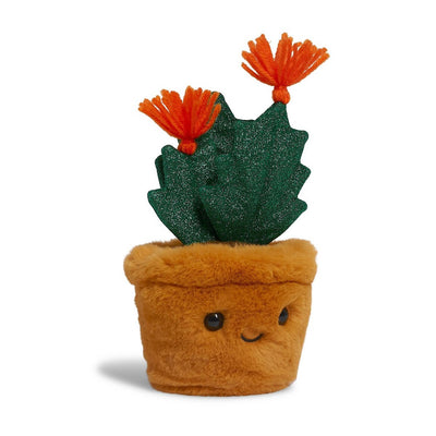 FAO Schwarz 7\" Sparklers Plant Christmas Cactus Toy Plush