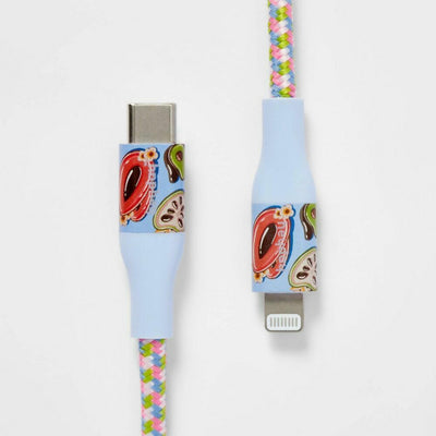 6\' Lightning to USB-C Braided Cable - heyday with Angela Divina