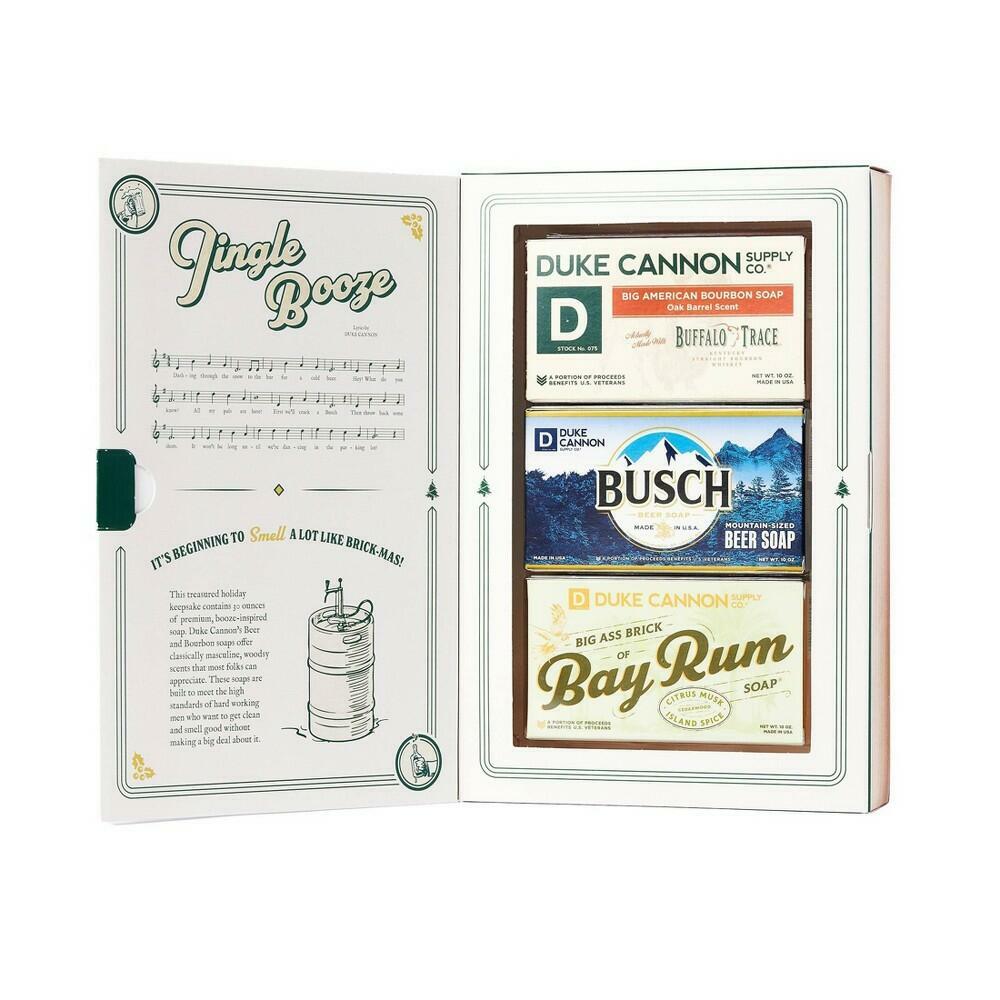 Duke Cannon Supply Co. Jingle Booze Gift Set - 30oz/3pk