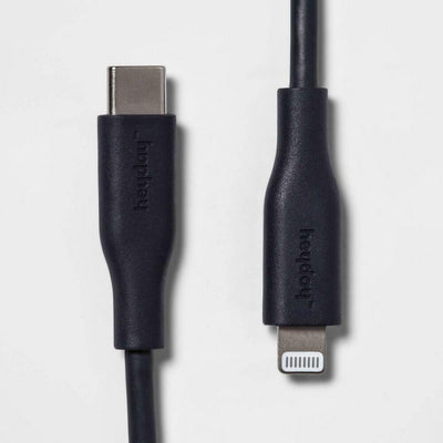 4\' Lightning to USB-C Round Cable - heyday™ Dusk Blue