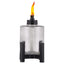 TIKI Elevated Tall Glass Tabletop Outdoor Torch